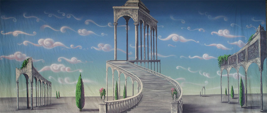 Fantasy Staircase Backdrop