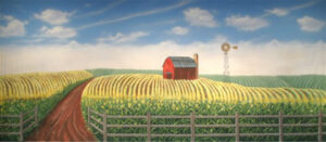 Farm Landscape Backdrop