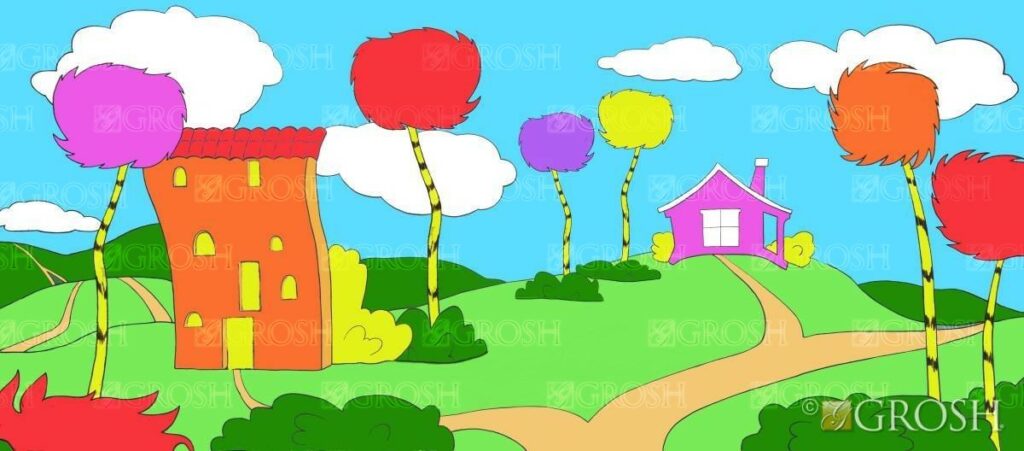 Colorful Seussical Village