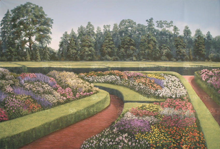 Estate Flower Garden