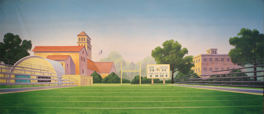 Football Field backdrop ES7634