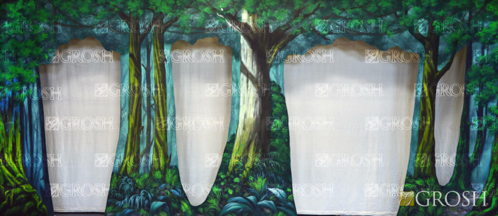 Forest Arch with Cut Outs