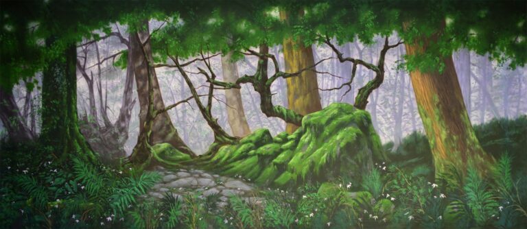 Forest Panel 4 backdrop S3656