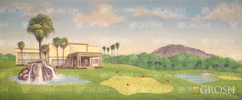Golf Course 1 Backdrop