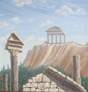 Greek Landscape 1 Backdrop