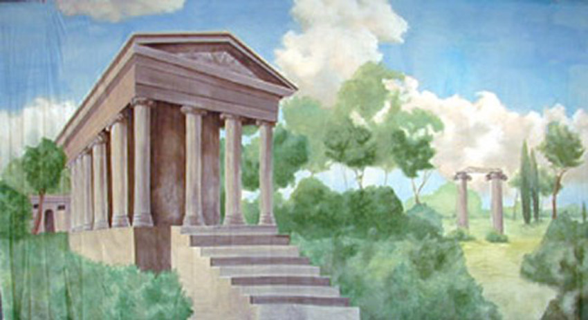 Greek Landscape 2 Backdrop