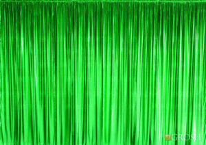 Green Casino Drapery Backdrop