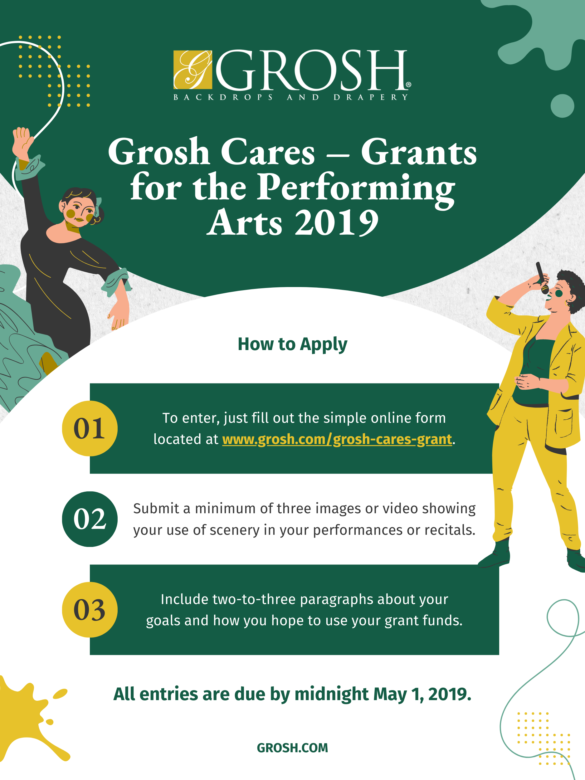 Grosh Cares – Grants for the Performing Arts 2019 1