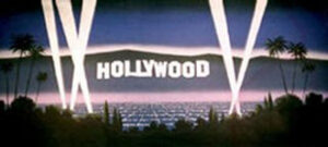 Hollywood Hills & City Lights Backdrop