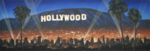 Hollywood Sign Backdrop