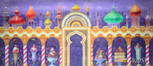 Kingdom of the Sweets Backdrop