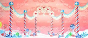 Lace Candyland Backdrop