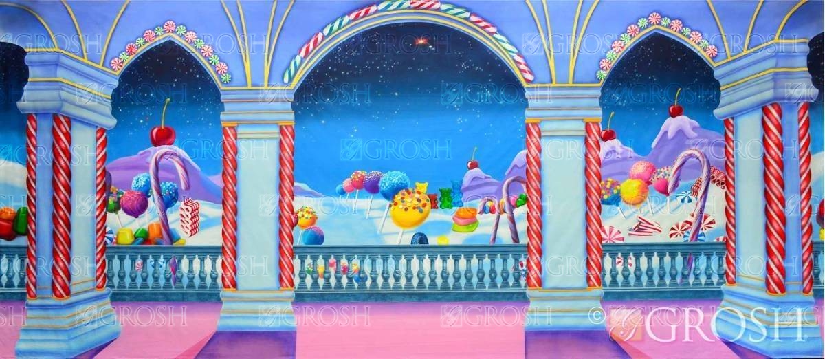 Fantasy Candyland Backdrop
