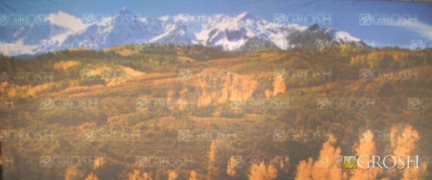 Photo Realistic Mountain Landscape Backdrop