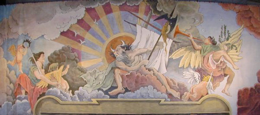 Mythological Fantasy Angels Backdrop