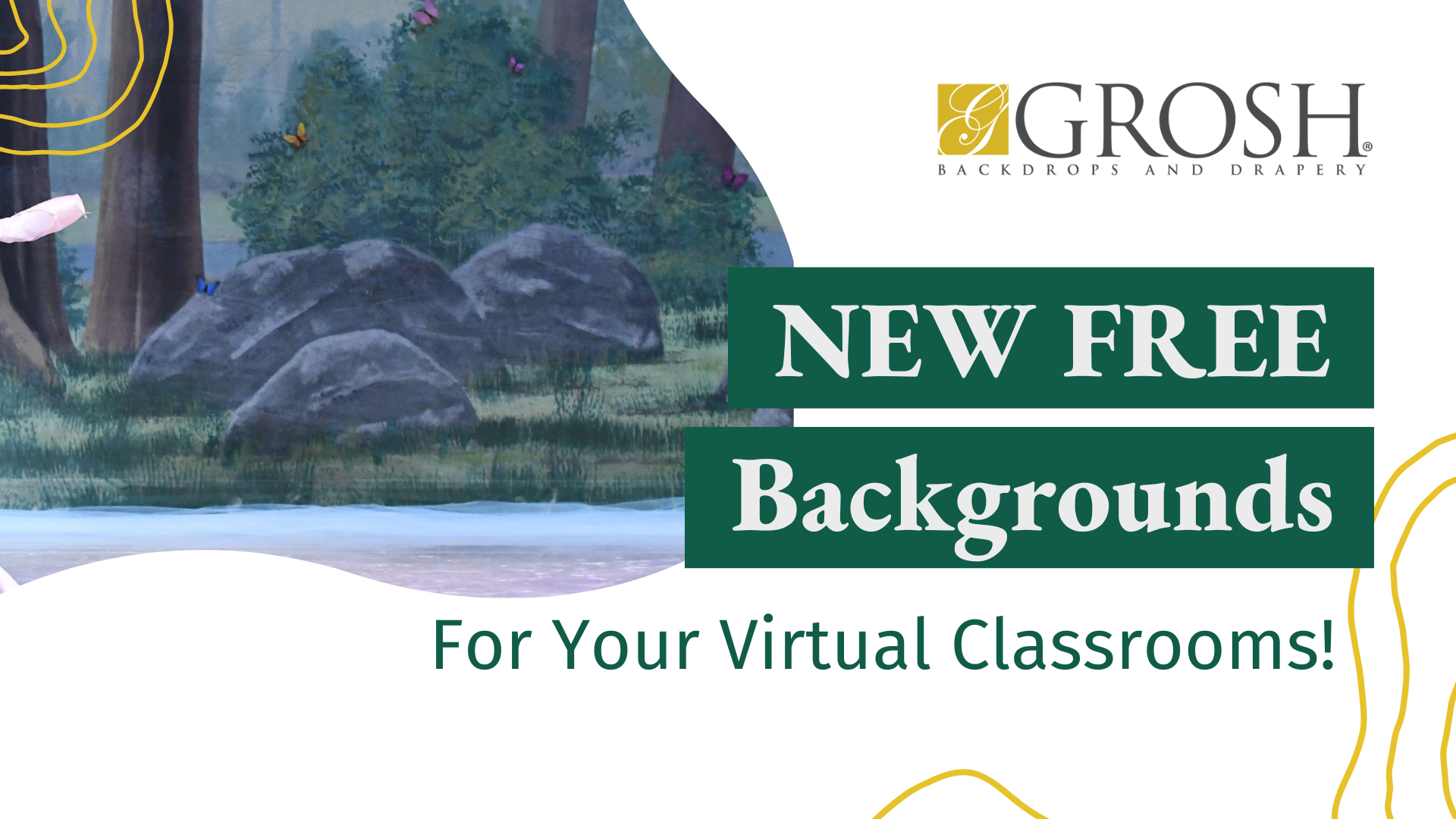 NEW FREE Backgrounds for your Virtual Classrooms