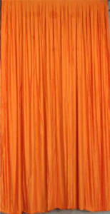 Orange Antique Satin Leg drapery D0484 154x300 1