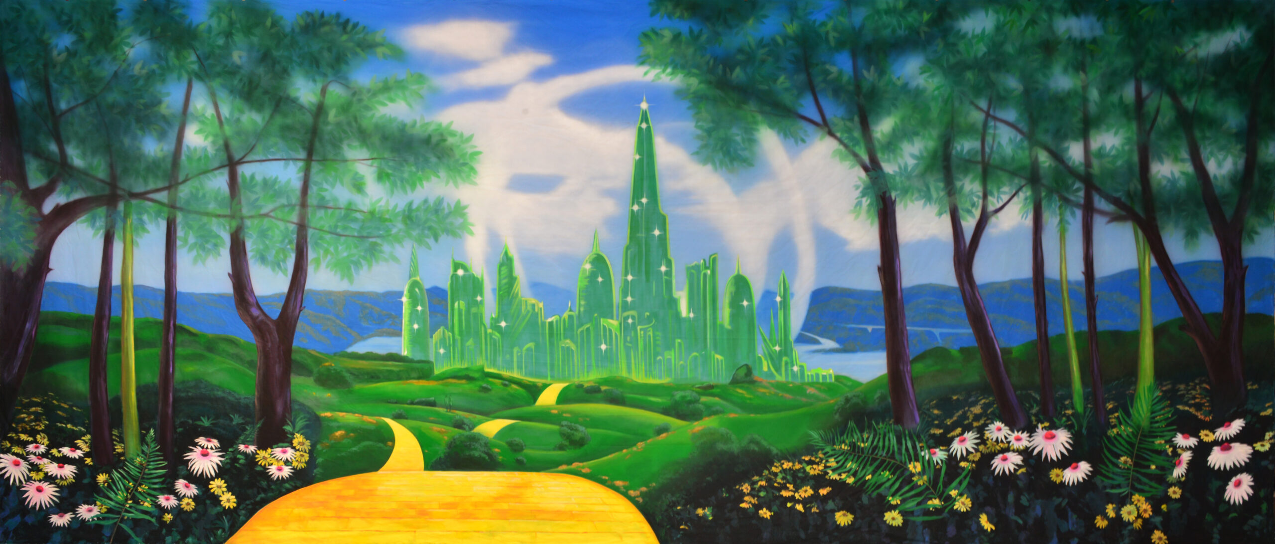 Oz Emerald City backdrop ES8189 fullsize scaled