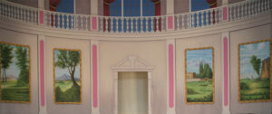 Palace Interior with Cut Door 2 Backdrop