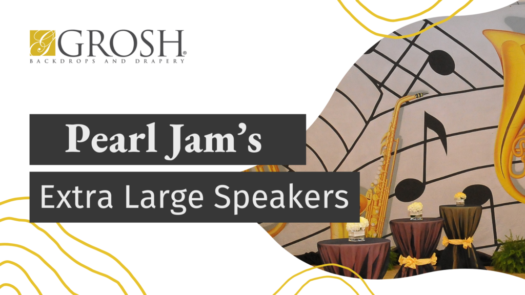 Pearl Jams Extra Large Speakers