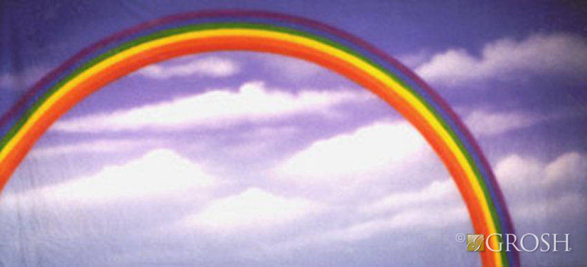Rainbow backdrop ES1362