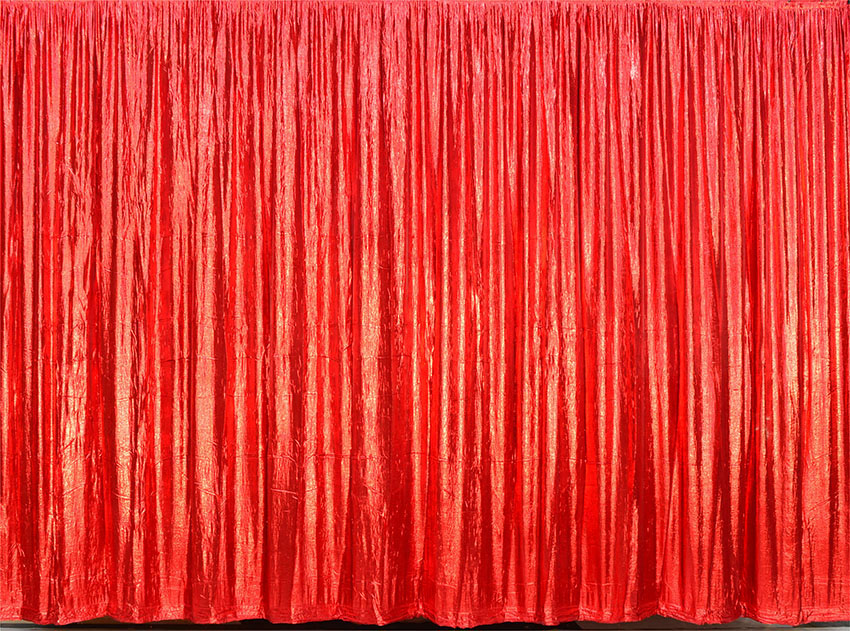 Red Mirrolahm Backdrop