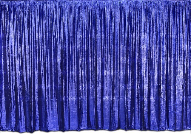Royal Blue Laminette Backdrop