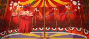 Circus Big Top Backdrop