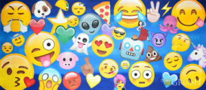 Emoji Montage Backdrop