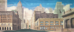 Daytime New York Street Backdrop