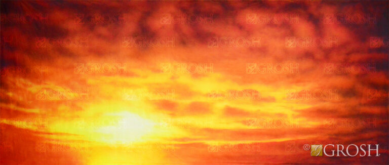 Resize Orange Sunset backdrop S3560 1