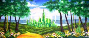 Oz Emerald City Backdrop