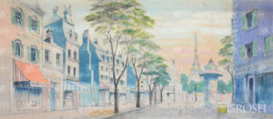 Paris Street Backdrop