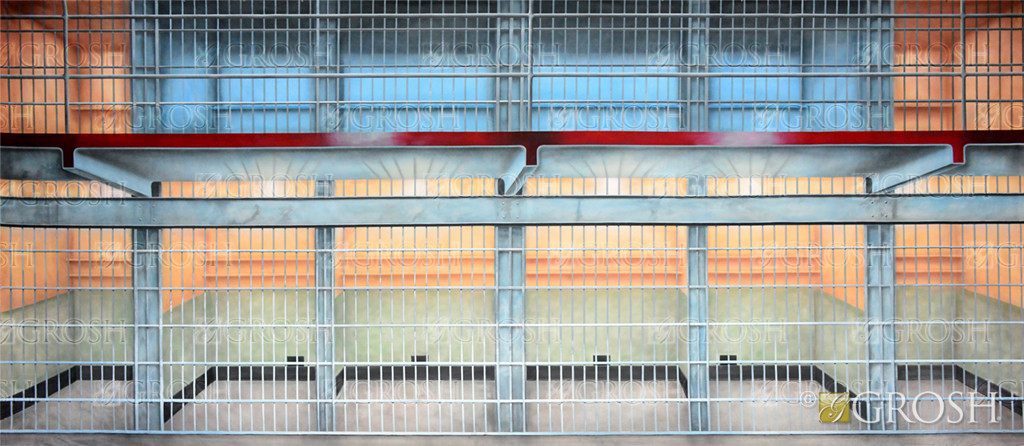 Resize Prison Interior backdrop S3603 3