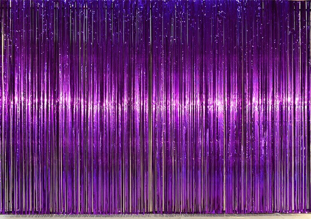 Purple Rain Curtain Backdrop