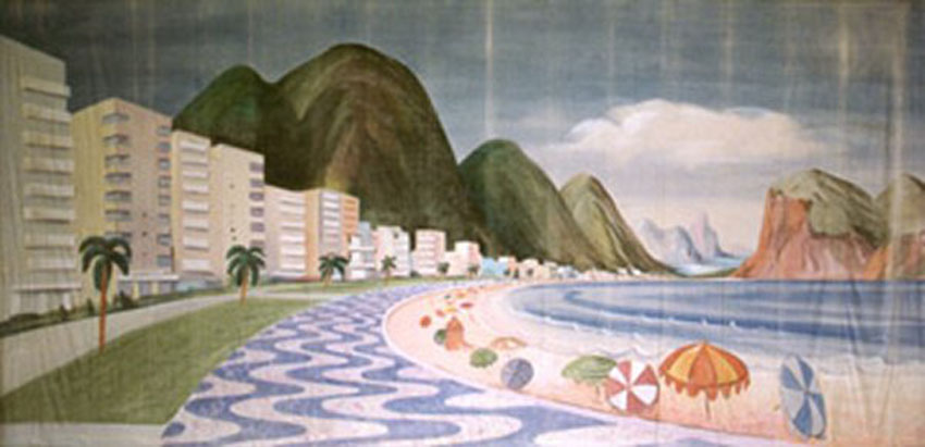 Rio Beach Backdrop