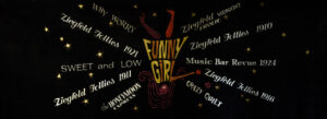 Funny Girl Olio Ad Backdrop