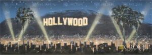 Hollywood Hills Backdrop