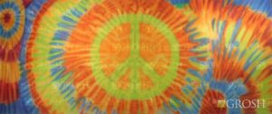 Tie Dye Peace Sign 1