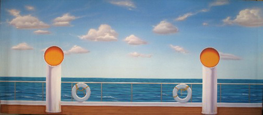 Ship Deck Backdrop