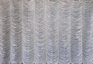 Pewter Austrian Puff Backdrop