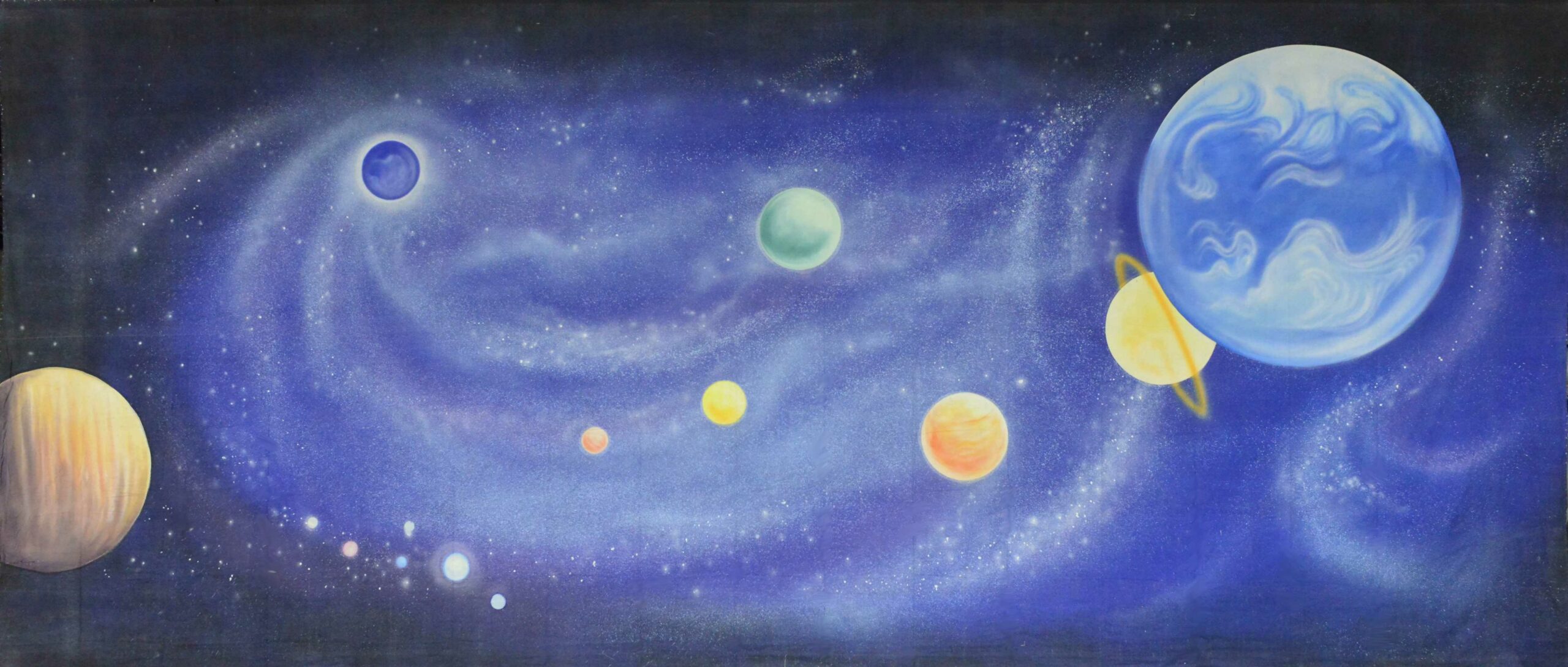 Space and Planets Backdrop