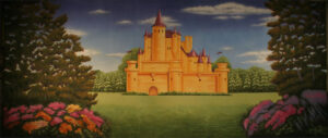 Stylized Castle Backdrop