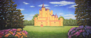 Stylized Castle Backdrop