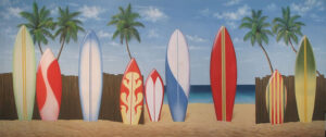 Surfboards Backdrop