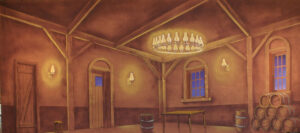 Rustic Tavern Backdrop