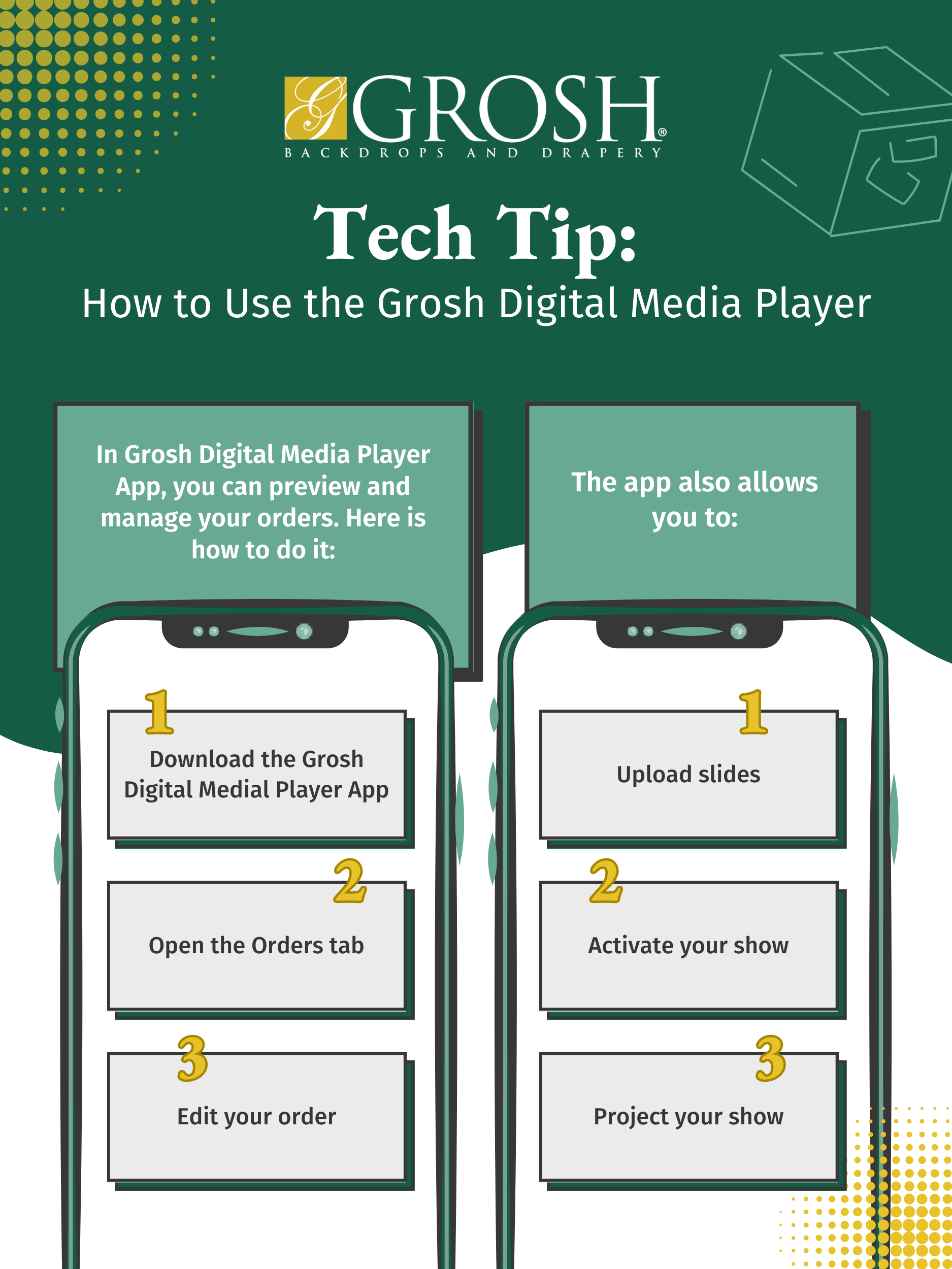 Tech Tip How to Use the Grosh Digital Media Player