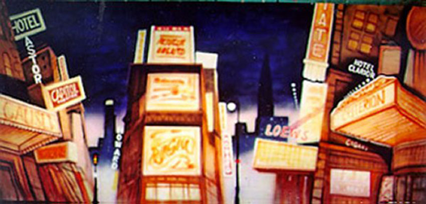 Times Square Traveler SL Backdrop