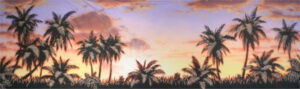 Tropical Palm Trees Backdrop