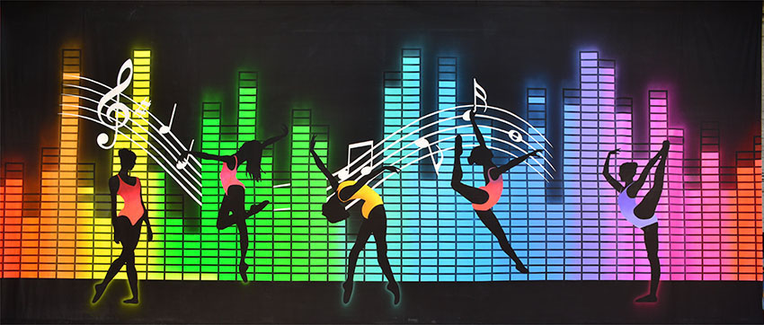 Turn Up the Music 2 backdrop ES8015